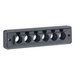 PANDUIT CEST2-A6 - Pasacables  de 6 Orificios en Línea 4.41" X 0.67" IP65,  para Cables Terminados, Color Negro | SIERRA STORE