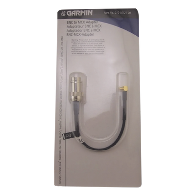 Adaptador MCX a BNC para equipos portátiles GARMIN. | SIERRA STORE