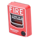 Estación Manual de Alarma Contra Incendio / Doble Acción / Con Cerradura y Llave / Exterior / UL 38 / ADA / Caja SB-I/O Incluida | SIERRA STORE