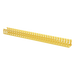 PANDUIT H2X2YL6 - Canaleta Ranurada de PVC / Tipo H con Tapa Abisagrada / 2 in Ancho x 2 in Alto / 6 ft (1.83 m) Largo / Amarillo | SIERRA STORE