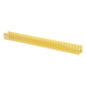PANDUIT H2X2YL6 - Canaleta Ranurada de PVC / Tipo H con Tapa Abisagrada / 2 in Ancho x 2 in Alto / 6 ft (1.83 m) Largo / Amarillo | SIERRA STORE