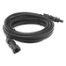 Cable Fotovoltaico / 2.5 m (8.2 ft) / 10 AWG / Terminales MC4 Macho-Hembra / Negro UV | SIERRA STORE