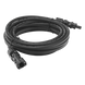Cable Fotovoltaico / 2.5 m (8.2 ft) / 10 AWG / Terminales MC4 Macho-Hembra / Negro UV | SIERRA STORE