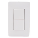Apagador Escalera Doble / 10 A / 127 V CA / 60 Hz / 1 1/2 Módulos | SIERRA STORE