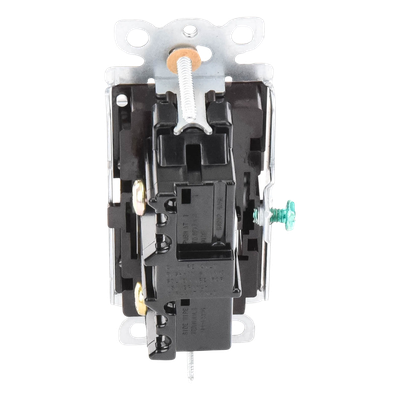 Interruptor de Pared Unipolar / 15 A / 120/277 V / Accionamiento Paleta / Acabado Snow Satinado | SIERRA STORE