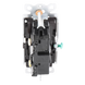 Interruptor de Pared Unipolar / 15 A / 120/277 V / Accionamiento Paleta / Acabado Snow Satinado | SIERRA STORE