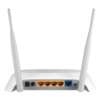 Router inalámbrico  3G/4G, 300 Mbps 1 puerto USB (3G/4G), 1 puerto WAN 10/100 Y 4 puertos LAN 10/100, 2 antenas omnidireccionales de 5 | SIERRA STORE
