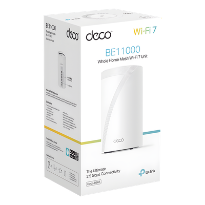 Sistema Wi-Fi 7 Mesh / Triple Banda BE9300 Mbps / 4 Puertos 2.5 Gbps / AI Roaming / Multi-Link MLO / HomeShield | SIERRA STORE