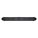 Sharing Switch USB 3.2 Gen 1 Essentials | 2 x 4 Puertos | 5 Gbps | InstaSync | Boton Integrado | Selector Remoto | Diseño Compacto | SIERRA STORE