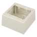 PANDUIT JBP2DIW - Caja de Pared Superficial Doble / PVC Autoextinguible / 5.19 x 5.19 x 2.75 in (131.9 x 131.9 x 69.8 mm) / Blanco Mate | SIERRA STORE