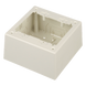 PANDUIT JBP2DIW - Caja de Pared Superficial Doble / PVC Autoextinguible / 5.19 x 5.19 x 2.75 in (131.9 x 131.9 x 69.8 mm) / Blanco Mate | SIERRA STORE