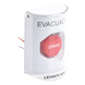 Botón de Evacuación / Tapa Protectora Policarbonato / Restablecimiento con Llave / Uso Interior y Exterior / Compatible UL, cUL y ADA | SIERRA STORE