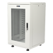 Gabinete Rackeable / 18U / 19 in / Puerta Cristal / Carga 750 Kg / 600x605x930 mm (23.6x23.8x36.6 in) / 3.05 ft Alto | SIERRA STORE