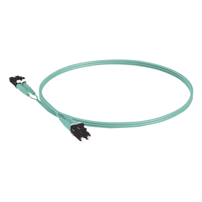 PANDUIT FX2ERLNLNSNM005 - Jumper de Fibra Óptica / Multimodo OM3 50/125 / LC-LC Dúplex / OFNR Riser / LSZH / 5 m (16.40 pies) | SIERRA STORE