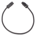 Cable de Unión para Lámparas LED / Conexión Daisy Chain hasta 4 Unidades / 60 cm / 3 Polos / Voltaje Universal 100-240V AC / Sistema | SIERRA STORE