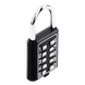 Candado Digital de Combinación / 100,000 Combinaciones / Cuerpo 35/40 mm / Acero Cromado / Sin Llave / Anti-corrosión | SIERRA STORE