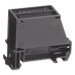 PANDUIT CADIN1BL-S - Adaptador de 1 Puerto / Blindado / Riel DIN 35 mm (1.38 in) / Mini-Com / Perfil Bajo / Negro | SIERRA STORE