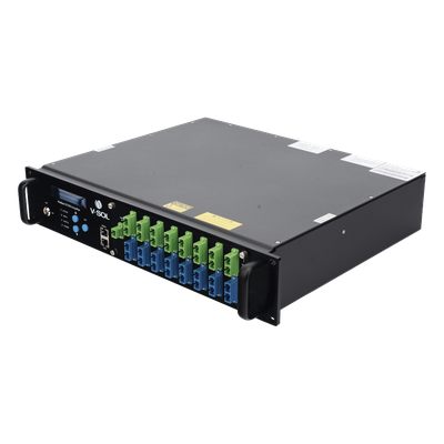 Amplificador Óptico EYDFA / 16 Puertos 1550 nm / Salida 22 dBm / GPON EPON XGS-PON / Gestión SNMP y Web | SIERRA STORE
