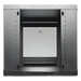 Gabinete de Pared 12U / Profundidad Ajustable 930 mm / Acero Reforzado ANSI/TIA / Carga 100 kg / Cristal Templado / 4 Postes Ajustables | SIERRA STORE