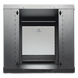 Gabinete de Pared 12U / Profundidad Ajustable 930 mm / Acero Reforzado ANSI/TIA / Carga 100 kg / Cristal Templado / 4 Postes Ajustables | SIERRA STORE