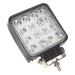 Luz de trabajo LED / 48 W / 4000 lm / 10-30 Vcc / IP67 / 16 LED / 5 patrones de destello / 4.3 pulgadas | SIERRA STORE