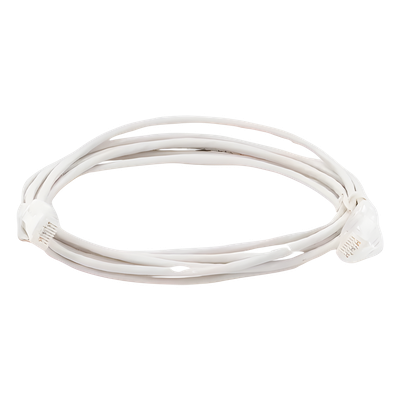 LINKEDPRO BY EPCOM LP-UT6-300-WH28 - Cable de Parcheo Slim UTP Cat6 / 3 m (9.84 pies) / 28 AWG / Blanco / Sin Blindaje / 1 Gbps+ | SIERRA STORE