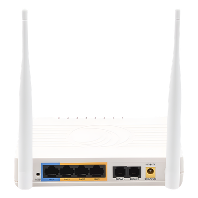 Router inalámbrico 802.11n 2.4 GHz  con puerto ATA - PL-R190VUSA- WW | SIERRA STORE
