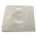 Base Autoadherible para Cinchos / 19x19 mm / Nylon Resistente / Temperatura -10°C a 50°C / Paquete 100 Piezas / Orificio Central para | SIERRA STORE