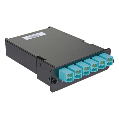 PANDUIT FCSZO-12-10P - Placa Acopladora de Fibra Óptica FAP / 12 Fibras OM3/OM4 / 6 Conectores LC Duplex / 12 Pigtails de 1 m (3.28 | SIERRA STORE