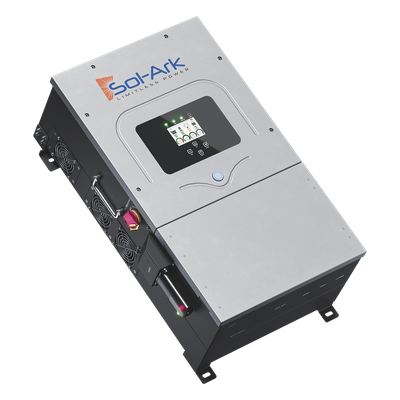 Inversor Híbrido / 12 kW / 220 VCA / Fase Dividida / IP65 / 48 VCC Baterías / 13 kW FV / 97.5% Eficiencia | SIERRA STORE