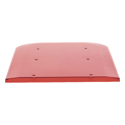 Domo lateral de reemplazo / Policarbonato rojo / Compatible X67 / 0.3 m (1 pie) aprox. | SIERRA STORE
