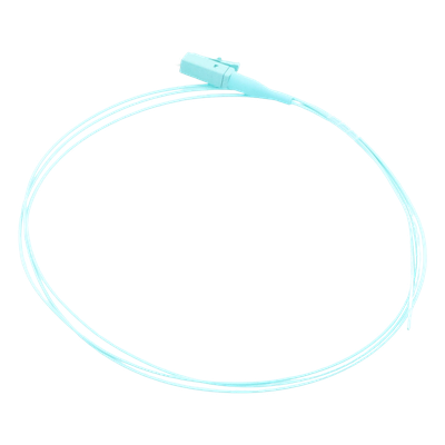 LINKEDPRO BY EPCOM LP-FOM4-LC-01 - Pigtail de Fibra Óptica / LC Simplex / OM4 50/125 µm / PVC / 1 Metro (3.28 Pies) / Aqua | SIERRA STORE