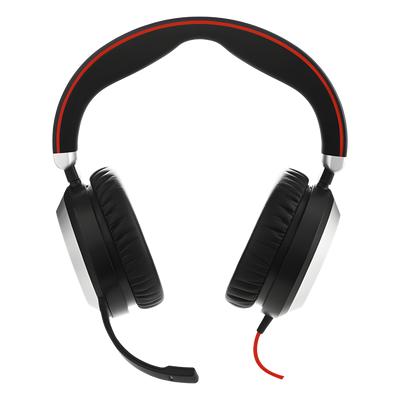 Jabra Evolve 80 con conexión USB / 3.5mm, cancelación activa/pasiva de ruido con indicador de ocupado (7899-823-109) | SIERRA STORE