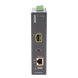 Convertidor de Medios PoE Industrial / SFP 1000BASE-X a RJ45 Gigabit / PoE+ 802.3at 30W / -40 a 75°C / IP30 / 12-48V CC o 24V CA | SIERRA STORE