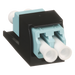 PANDUIT CMDSAQLCZBL - Módulo Acoplador / LC Duplex / Fibra Multimodo OM3/OM4 / Mini-Com / Cerámica Zirconia / Aqua | SIERRA STORE