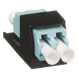 PANDUIT CMDSAQLCZBL - Módulo Acoplador / LC Duplex / Fibra Multimodo OM3/OM4 / Mini-Com / Cerámica Zirconia / Aqua | SIERRA STORE