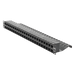 SIEMON Z6-PNL-U48K - Patch Panel UTP / 48 Puertos Cat 6 / Plano 1UR / 19" Rack / Acero Negro / 4.3 x 19 x 1.7 in | SIERRA STORE