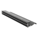 SIEMON Z6-PNL-U48K - Patch Panel UTP / 48 Puertos Cat 6 / Plano 1UR / 19" Rack / Acero Negro / 4.3 x 19 x 1.7 in | SIERRA STORE