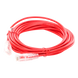 LINKEDPRO BY EPCOM LP-UT6A-500-RD-28 - Cable de Parcheo Slim UTP Cat6A / 5 m (16.40 ft) / 28 AWG / RJ45 / Rojo | SIERRA STORE