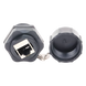 LINKEDPRO BY EPCOM LP-C6WP-CP - Acoplador Industrial / Cat 6 Blindado / IP67 Waterproof / -10°C a 60°C / 750 Ciclos / 50μm Oro | SIERRA STORE