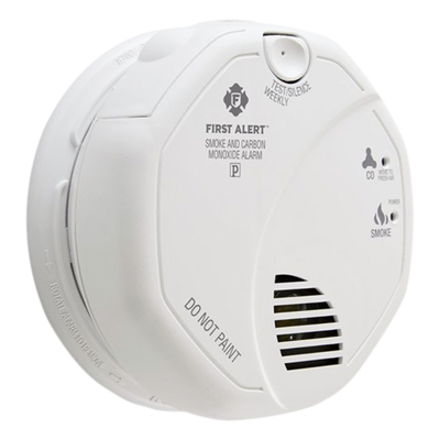 Detector Combo de Humo/CO, 120 Vca, No Requiere Panel, Con Batería de Respaldo, Sensor Inteligente de Falsas Alarmas | SIERRA STORE