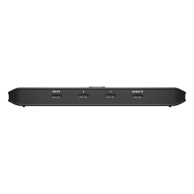 Switch Compartido USB 3.2 Gen 1 2x4 | Tipo de Host A+C | 5 Gbps | Botón Integrado | Selector Remoto | Diseño Compacto | InstaSync | SIERRA STORE