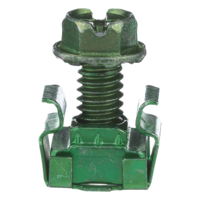 PANDUIT CNB4K - KIT 4 Tuercas Enjauladas No. 12-24, 4 Tornillos Rosca 1/2" Verde | SIERRA STORE
