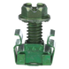 PANDUIT CNB4K - KIT 4 Tuercas Enjauladas No. 12-24, 4 Tornillos Rosca 1/2" Verde | SIERRA STORE