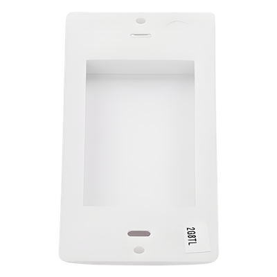 Inserto Ciego para Placa de Pared / Instalación a Presión / 2 a 6 Espacios / Blanco Brillante | SIERRA STORE