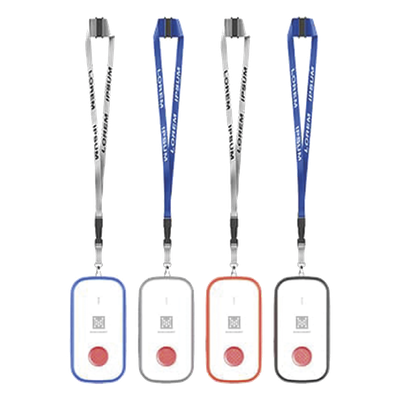 Botón de Pánico IoT / LoRaWAN 5 km / GPS Exterior y BLE Interior / Batería Recargable 540 mAh / IP66 | SIERRA STORE