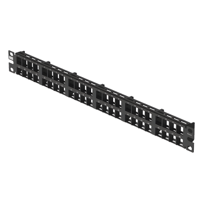 PANDUIT NKPP48HDY - Panel de Parcheo Modular / 48 Puertos / 1 UR / Alta Densidad / Keystone / Acero CRS / RoHS | SIERRA STORE