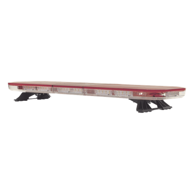 Barra de Luces LED / 47" (118 cm) / 124 LED Hyperlux / Dual Color Rojo/Claro / Control de Tráfico Ámbar / 45 Patrones / Montaje Gancho | SIERRA STORE