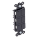 Marco de 6 Puertos / Conectores RJ45 Cat 3/5e/6 / Fibra Óptica MT-RJ SC LC ST / Coaxial F y BNC / Acabado Satinado Midnight | SIERRA STORE
