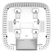 Punto de Acceso Wi-Fi / Doble Banda 2.4 y 5 GHz / MU-MIMO 2x2 / 1.2 Gbps Agregado / 256 Clientes / Beamforming / PoE 802.3af / Cloud | SIERRA STORE
